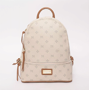 MOCHILA FEMININA EM MONOGRAMA