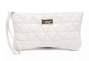 CLUTCH FEMININA EM COURO