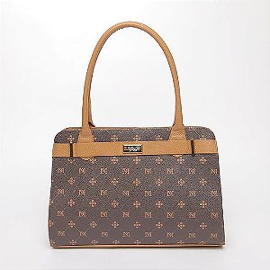 BOLSA FEMININA EM MONOGRAMA