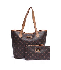 KIT 2 BOLSAS EM MONOGRAMA