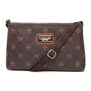 BOLSA FEMININA EM MONOGRAMA