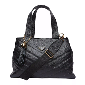 BOLSA FEMININA EM COURO
