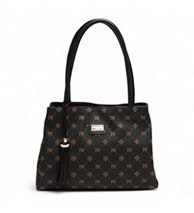 BOLSA FEMININA EM MONOGRAMA