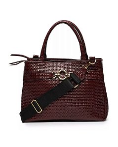 BOLSA FEMININA EM COURO