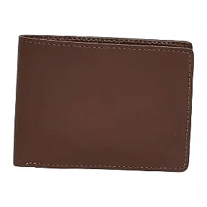 CARTEIRA UNISEX EM COURO