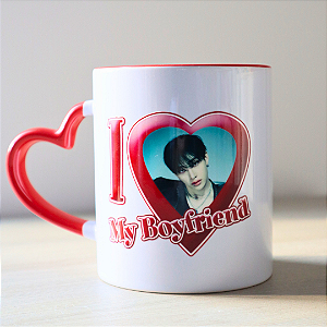Caneca I love My boyfriend: Bang Chan