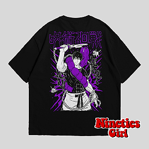 Camiseta Oversized Toji – Jujutsu Kaisen