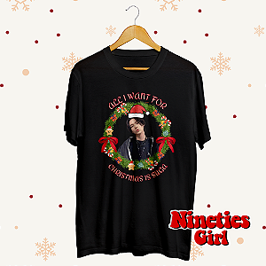 Camiseta "All i want for Christmas" BTS
