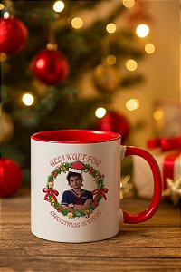Caneca "All i want for Christmas" Stranger Things