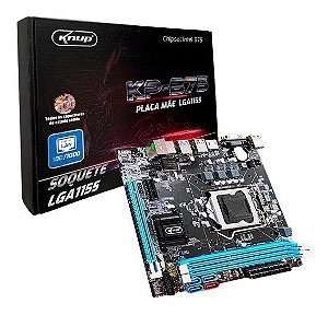 Placa Mãe B75 Lga 1155 B75 Ddr3 Hdmi/dvi/vga Até 16gb Intel