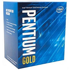 Processador Intel Pentium G6400 BX80701G6400 de 2 núcleos e 4GHz de frequência com gráfica integrada