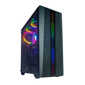 Gabinete Hedmax Gamer Hm-G8540 Lateral Vidro C/ Fan