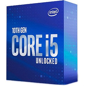 Processador Intel Core i5-10600K Box (LGA 1200 / 6 Cores / 12 Threads / 4.1GHz / 12MB Cache / UHD Intel 630) *S/Cooler*