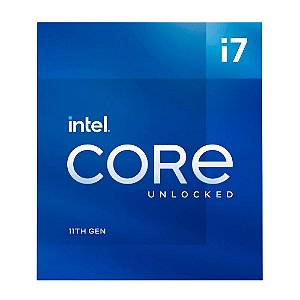 Processador Intel Core i7-11700K Box (LGA 1200 / 8 Cores / 16 Threads / 3.60 GHz / 16MB Cache)