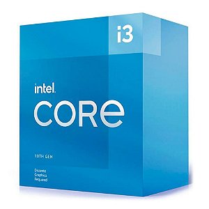 Processador Intel Core i3-10105F Box (LGA 1200 / 4 Cores / 8 Threads / 3.7GHz / 6MB Cache) - Sem vídeo integrado