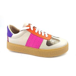 Tênis Couro Colors 💕