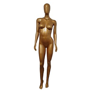 Manequim Articulado Feminino Pose Bronze