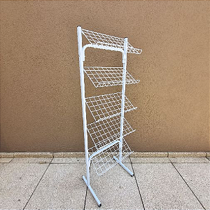Sapateira Expositor Multiuso de Chão Simples 50cm
