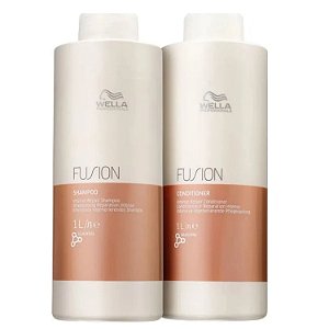 Wella Fusion Shampoo Condicionador Kit 1 Litro