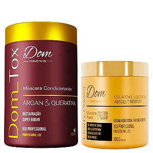 Btox Dom Cosmeticos Mascara Dom Power Plus 1kg