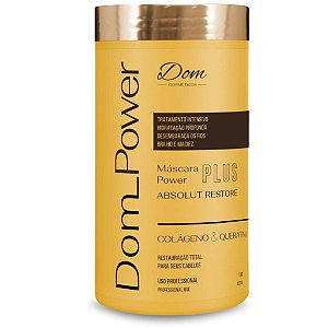 Mascara Dom Power Plus Absolut Restore Pos Quimica