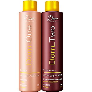 Kit Progressiva Dom One & Two - Alisamento Definitivo