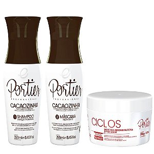 Portier Escova Progressiva Cacao Fine Btox Ciclos Mask 250g