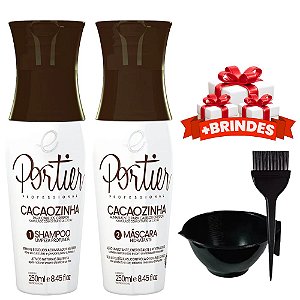 Progressiva Portier Cacaozinha Kit Duo 2x250ml