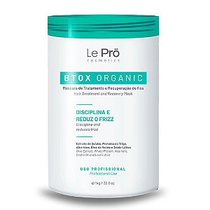 Btox Organic Le Pro Cosmetics Profissional 1kg