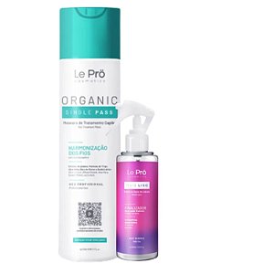 Kit Le Pro Progressiva Organic Pass Finalizador Mais Liso