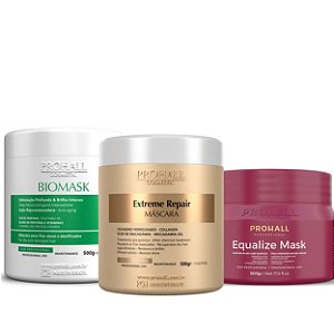 Cronograma Prohall Creme Biomask Extreme Repair Equalize