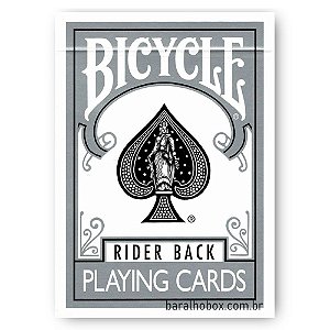 Baralho Bicycle Rider Back Silver