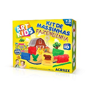 Kit de Massinhas Fazendinha Art Kids