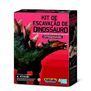 Kit Educativo Dinossauros em Madeira para Colorir - ENGENHA KIDS