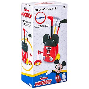 Kit de Golfe do Mickey Com Tacos e Bolinhas