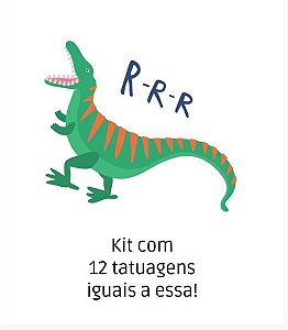 Kit Festa Tatufun - Dino T-Rex