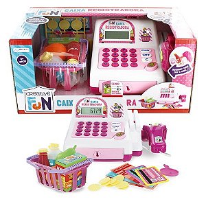 Creative Fun Caixa Registradora Rosa