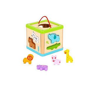 Cubo Encaixe Animais