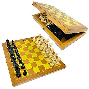Jogo de Xadrez em Cx. Box