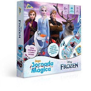 Jogo De Tabuleiro Corrida Mágica Disney Frozen - Copag