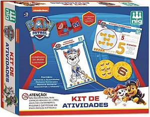 Kit de Atividades Patrulha Canina - Nig Brinquedos