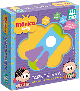 EVA Tapete Baby - Turma da Monica Baby - Nig Brinquedos