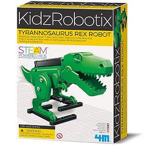 Robô T-Rex - Kit de Montagem Robô Tiranossauro Rex
