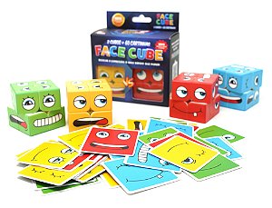 Jogo Face Cube - 2 Cubos + 60 Cartas