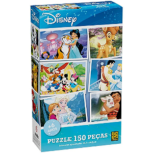 Quebra-Cabeça - Puzzle 150 Peças Disney