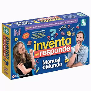 Jogo Inventa ou Responde - Manual do Mundo