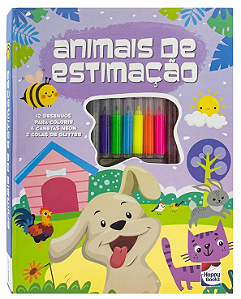 Meu Adorável Superlivro de Colorir: Animais de Estimação