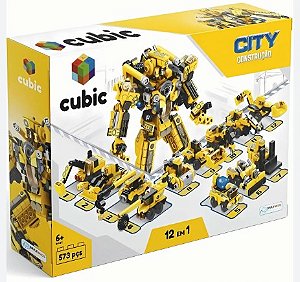 Cubic 12 em 1 City 573 peças