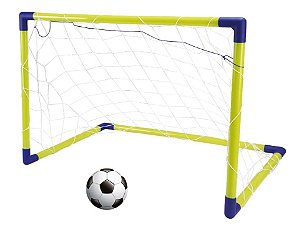 Go Play Kit Futebol com Gol, Bola e Bomba
