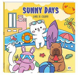 Sunny Days - Livro de Colorir Comfy&Cozy